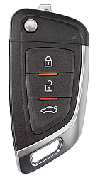 Xhorse VVDI Key Tool Wire Flip Remote Key 3 Buttons New BMW Type - 1