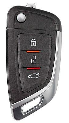 Xhorse VVDI Key Tool Wire Flip Remote Key 3 Buttons New BMW Type - 1
