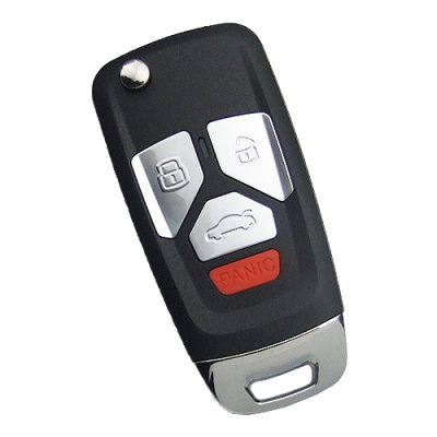 Xhorse VVDI Key Tool Wireless Flip Remote Audi Type 3+1 Button XNAU02EN - 1