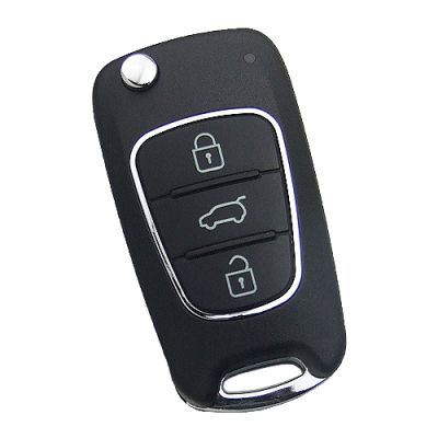 Xhorse VVDI Key Tool Wireless Flip Remote KIA Hyundai Type 3 Buttons XNHY02EN - 1