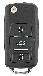 Xhorse VW B5 Flip Smart Remote Key 3 Button Built-in XT27B Super - 1