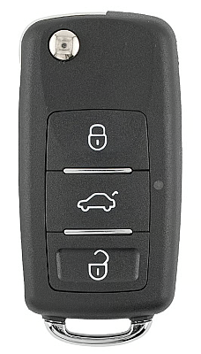 Xhorse VW B5 Flip Smart Remote Key 3 Button Built-in XT27B Super - 1