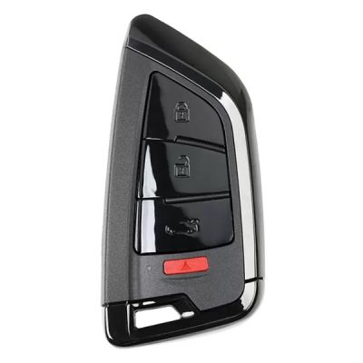 Xhorse XSKF21EN Telecomando Smart Key 3+1 Pulsanti Stile Coltellino Nero - 1