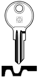 YA4 Key Blank - Silca